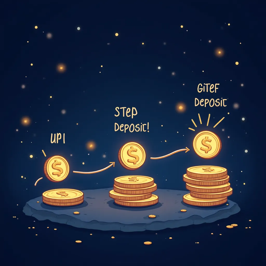 Cartoon app permissions and settings illustration